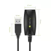 Techly Cabo de extensão ativa SuperSpeed USB3.0 5m Preto ICUR3050