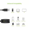 Techly Cabo de extensão ativa SuperSpeed USB3.0 5m Preto ICUR3050