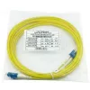 BlueOptics Cabo de patch de fibra ótica LC-LC monomodo duplex, LC-UPC, 10 m, bege (compatível com Corning 040402G5120000010M)