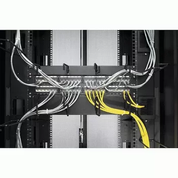 Gestão de cabos APC NetShelter, gestão vertical de cabos, anéis, para caixas NetShelter de 750mm e 800mm de largura, conjunto de 8, 76 x 19 x 203 mm