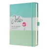 Bloco de notas Sigel Jolie JB102 A5+ 100 folhas verde menta turquesa