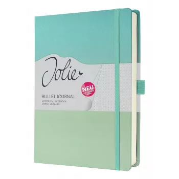Bloco de notas Sigel Jolie JB102 A5+ 100 folhas verde menta turquesa