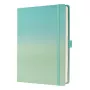 Bloco de notas Sigel Jolie JB102 A5+ 100 folhas verde menta turquesa