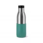 Garrafa de bebida EMSA Bludrop Sleeve N3110600 uso diário 500 ml aço inoxidável verde, aço inoxidável