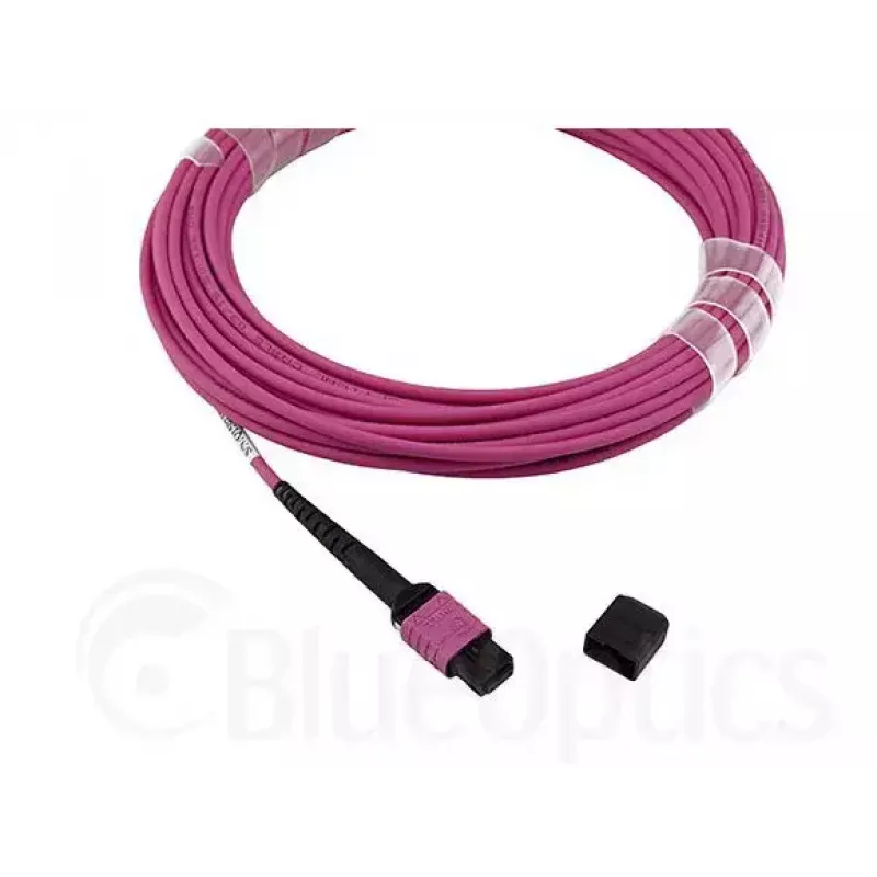 BlueOptics CBL-MPO12-4LC-OM4-5M-BO Cabo de fibra ótica InfiniBand 4x LC MPO 5m