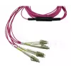 BlueOptics CBL-MPO12-4LC-OM4-5M-BO Cabo de fibra ótica InfiniBand 4x LC MPO 5m