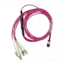 BlueOptics CBL-MPO12-4LC-OM4-5M-BO Cabo de fibra ótica InfiniBand 4x LC MPO 5m