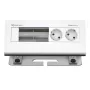 Caixa de tomada tipo F Kindermann 7430000052 cinzento branco