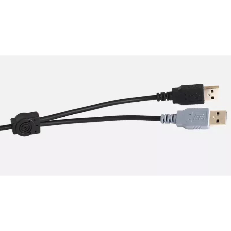 Teclado Logickeyboard LKB-CBASE-A2PC-DE universal USB QWERTZ alemão preto