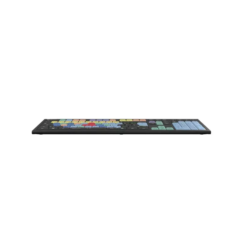 Teclado Logickeyboard LKB-CBASE-A2PC-DE universal USB QWERTZ alemão preto