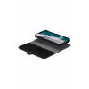Capa tipo folio para telemóvel dbramante1928 Stockholm para iPhone 14 Plus (6,7 polegadas, preto) com 3 compartimentos para cartões