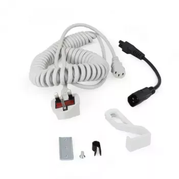 Cabo de alimentação Ergotron 97-920 cinzento 2,4 m