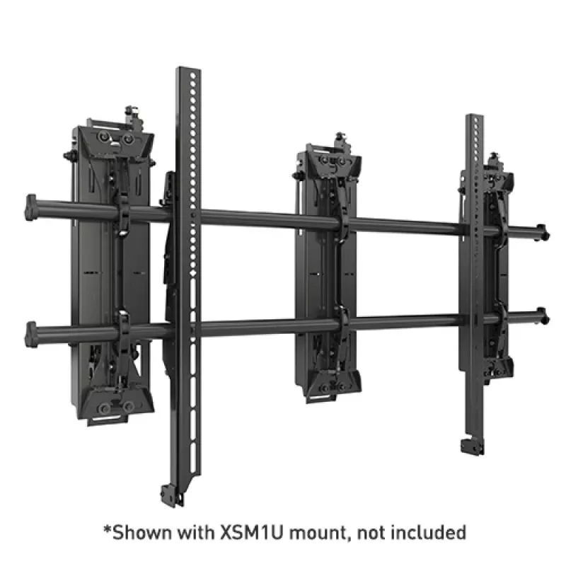 Suporte de parede Chief Fusion preto modelo FCAXV1U
