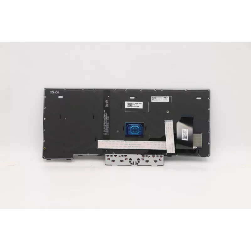 Peça de substituição para portátil Lenovo 5N20W67778 teclado