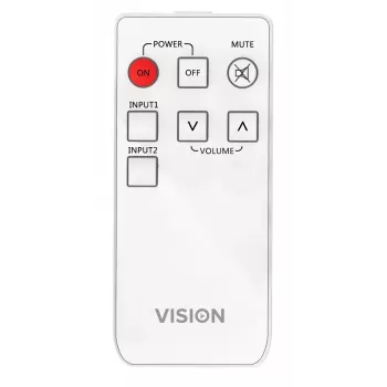 Amplificador de áudio Vision TC3-AMP 2.0 canais uso doméstico branco