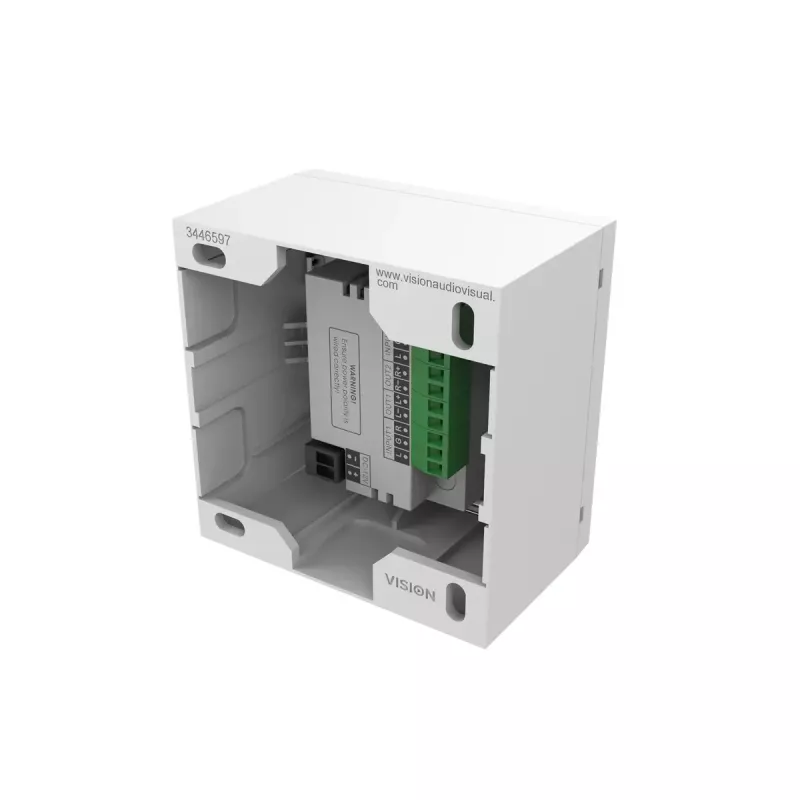 Amplificador de áudio Vision TC3-AMP 2.0 canais uso doméstico branco