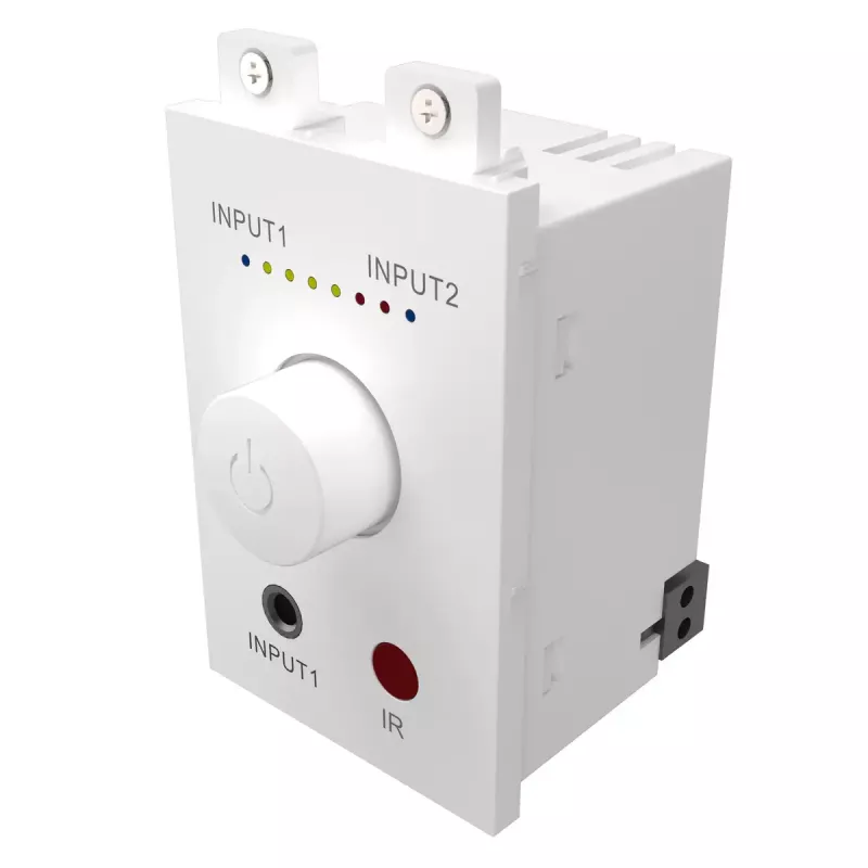 Amplificador de áudio Vision TC3-AMP 2.0 canais uso doméstico branco