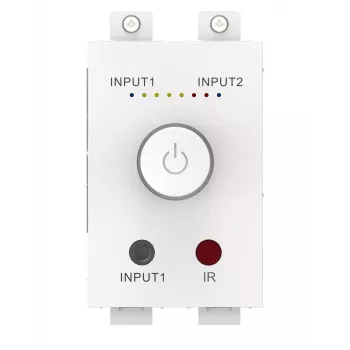 Amplificador de áudio Vision TC3-AMP 2.0 canais uso doméstico branco