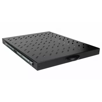 Equip prateleira deslizante 19', 1U, 800MM, preto