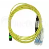 Cabo de patch MPO-4xLC monomodo BlueOptics CBL-MPO12-4LC-SMF-2M 2m G.657.A1