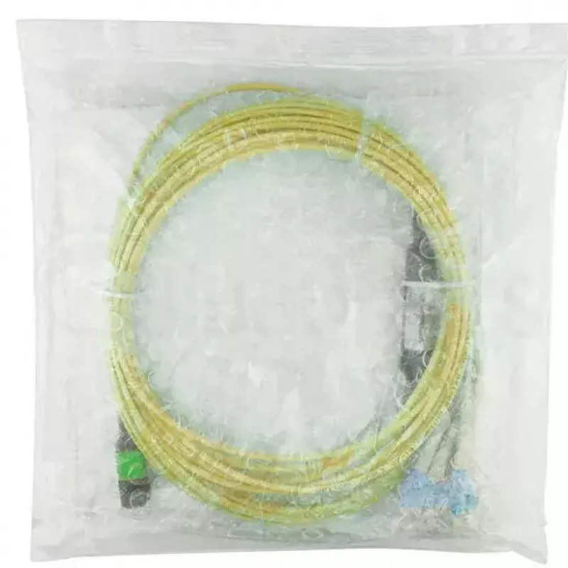 Cabo de patch MPO-4xLC monomodo BlueOptics CBL-MPO12-4LC-SMF-2M 2m G.657.A1