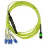 Cabo de patch MPO-4xLC monomodo BlueOptics CBL-MPO12-4LC-SMF-2M 2m G.657.A1