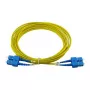 Cabo de fibra ótica InfiniBand BlueOptics SFP3232BU1MK 1 m SC amarelo