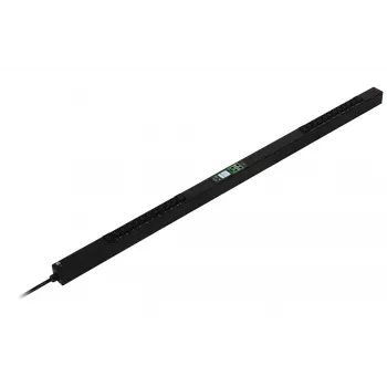 APC Easy PDU Switched ZeroU 16A 230V (20)C13 (4)C19 IEC309, Switched, 0U, monofásico, vertical, preto, 24 tomadas AC