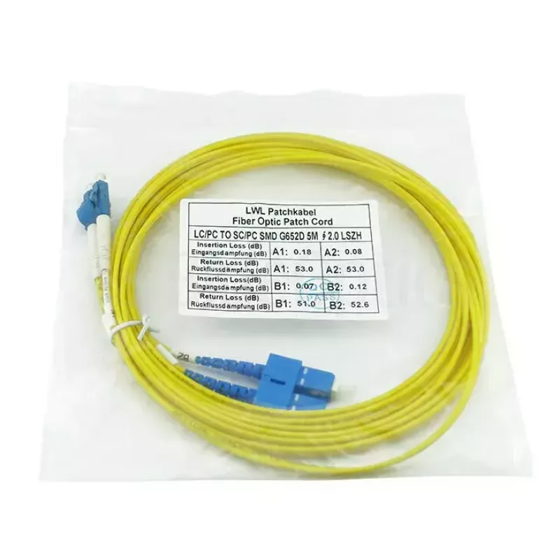 Cabo de fibra ótica InfiniBand BlueOptics CAB-SMF-LC-SC-7-BO 7,5 m 2x LC