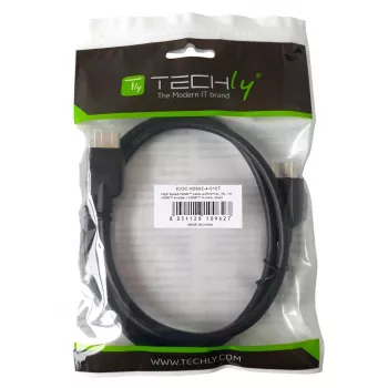 Cabo HDMI Techly ICOC HDMI2-4-030T 3 m HDMI Type-A (standard) preto