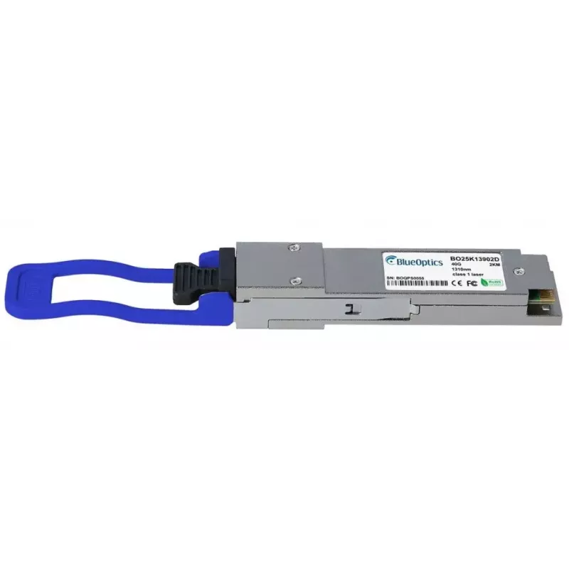 BlueOptics JNP-QSFP-4X10GE-IR-BO Módulo transceptor de rede de fibra ótica QSFP MTP/MPO Alumínio 40g