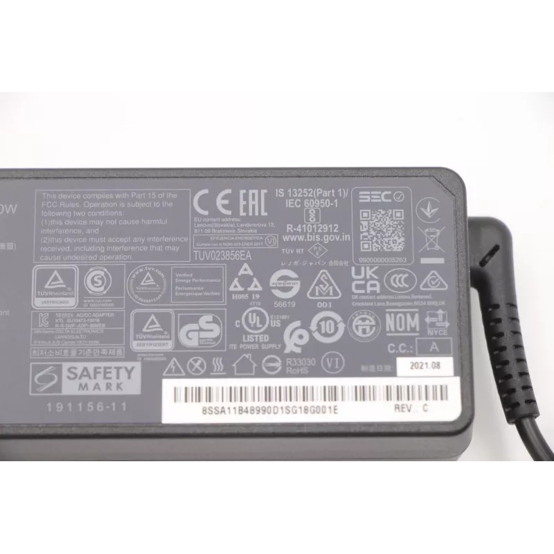 Lenovo 5A10V03251 Fonte de alimentação/inversor Interior 90 W Preto
