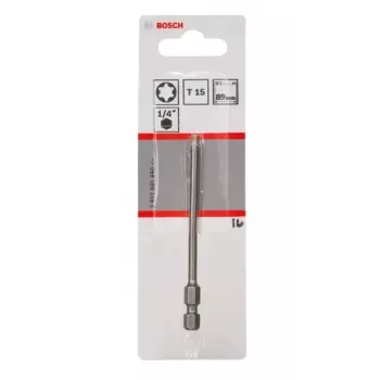 Ponta de chave de fendas Bosch 2607001650 T15 extra dura 89 mm