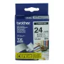 Fita de etiquetagem Brother TZ-251 Preto 8 m 2,4 cm
