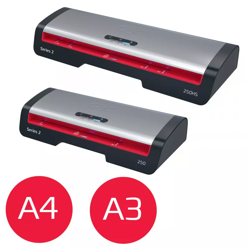 Plastificadora GBC 250 Office A4, 24 cm, plastificadora a quente, 500 mm/min, 0,5 mm, A4, 100 µm