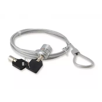Conceptronic CNBSLOCK15 cabo de segurança prateado 1,5 m