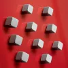 Íman de artesanato cubo Sigel BA193 neodímio prateado 10mm
