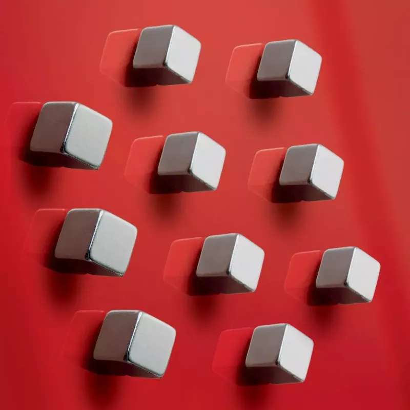 Íman de artesanato cubo Sigel BA193 neodímio prateado 10mm
