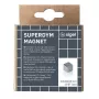 Íman de artesanato cubo Sigel BA193 neodímio prateado 10mm