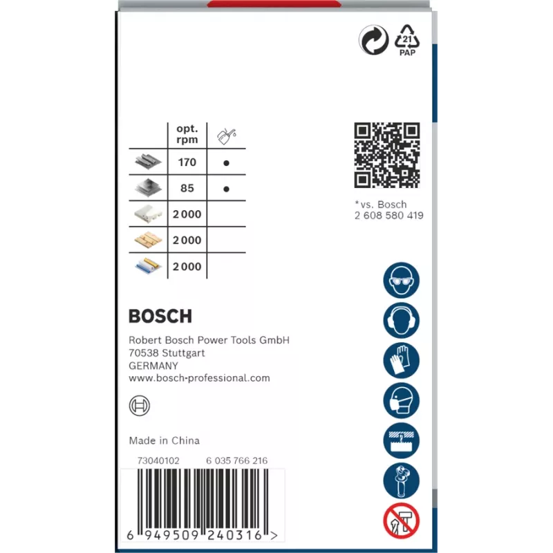 Bosch PRO Multi Material PC Plus 44/51 mm serra copo individual