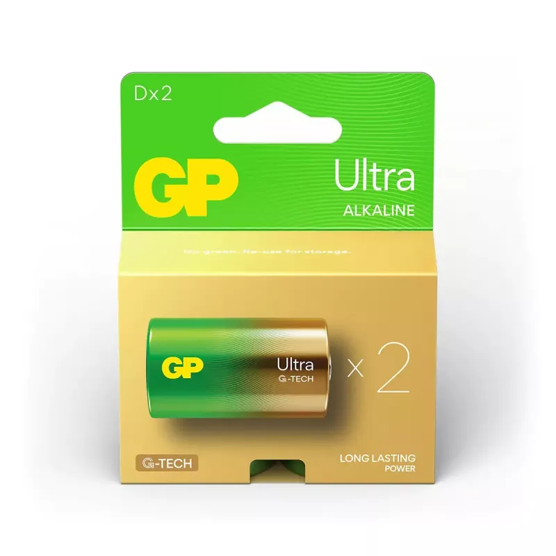 Pilha GP Batteries 03013AUETA-B2 D alcalina