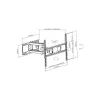 Suporte de parede para TV Techly ICA-PLB 344LTY 177,8 cm (70