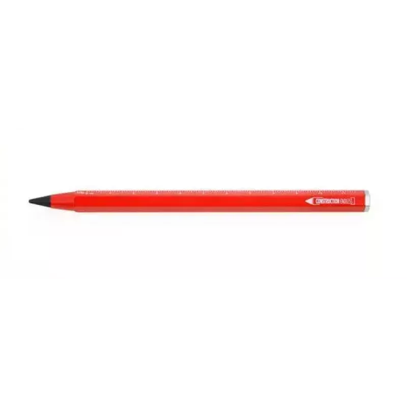Lapiseira TROIKA CONSTRUCTION ENDLESS HB vermelho alumínio