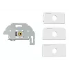 Mecanismo de tomada de 3,5 mm Kindermann 7456 000 511 branco