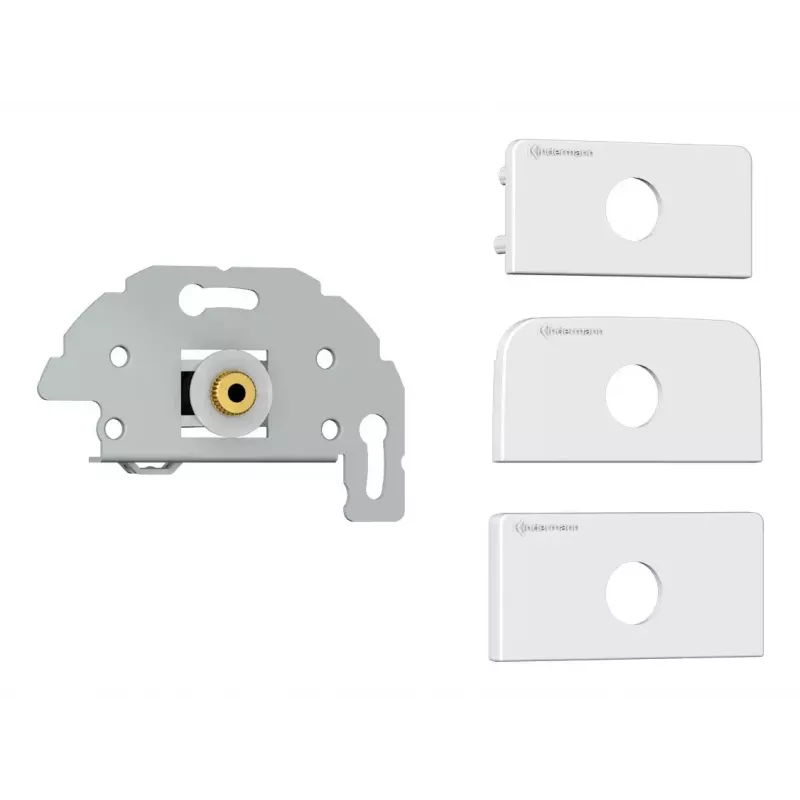 Mecanismo de tomada de 3,5 mm Kindermann 7456 000 511 branco