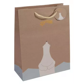 Saco de oferta Sigel GT049 castanho 260x120x330 mm