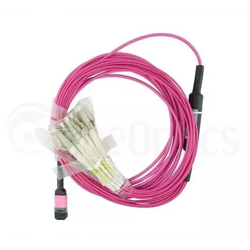 Cabo de fibra ótica InfiniBand BlueOptics CBL-MPO12-4LC-OM4-1M-BO MPO 4x LC