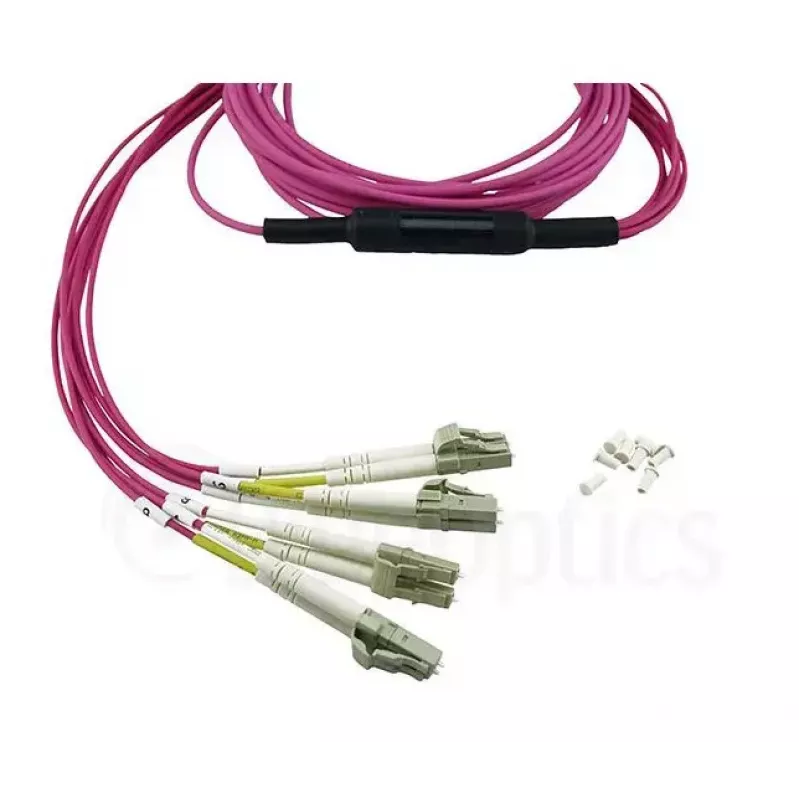Cabo de fibra ótica InfiniBand BlueOptics CBL-MPO12-4LC-OM4-1M-BO MPO 4x LC