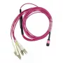 Cabo de fibra ótica InfiniBand BlueOptics CBL-MPO12-4LC-OM4-1M-BO MPO 4x LC