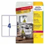 Etiquetas de impressora autoadesivas Avery L4774-8